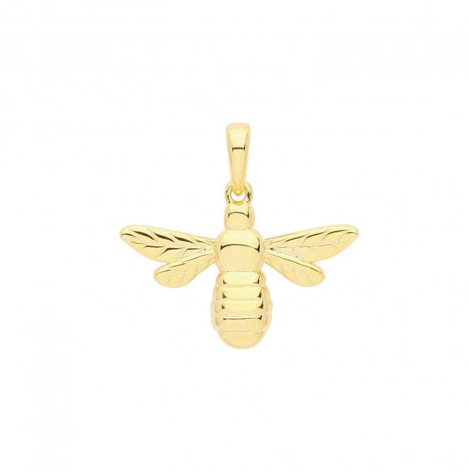 Silver Gold Plated Bee Charm G61057GPAcotis Silver JewelleryTH - G61057GP