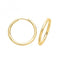 Silver Gold Plated Clicker Earrings G51311GPAcotis Silver JewelleryTH - G51311GP