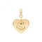 Silver Gold Plated Mum And Dad Charm G61089GPAcotis Silver JewelleryTH - G61089GP