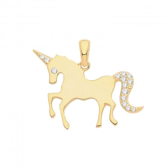 Charm Plated Unicorn G61087GP