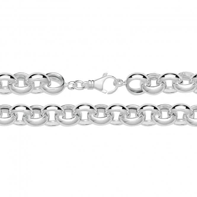 Luxury Silver Hallow Chain G1394 – Acotis Jewellery