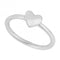 Silver Heart Ring R3834BeginningsR3834 50