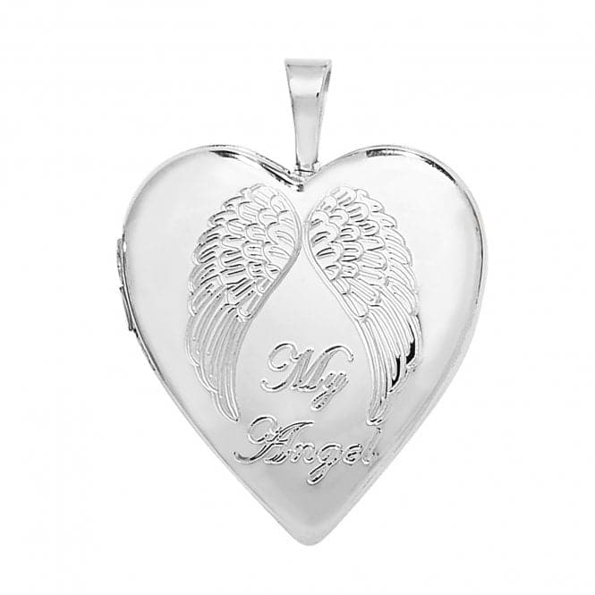 Silver Heart Shaped Locket G6805Acotis Silver JewelleryTH - G6805