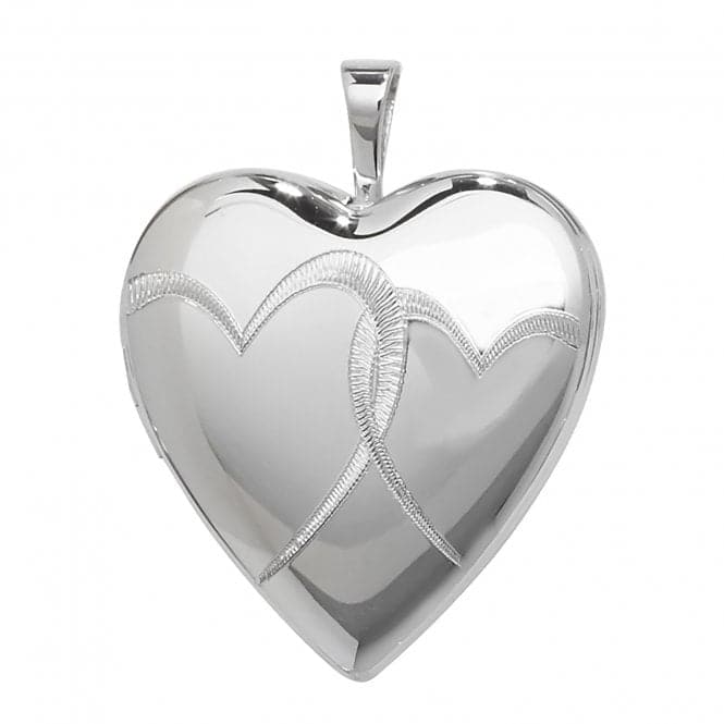 Silver Heart Shaped Locket G6897Acotis Silver JewelleryTH - G6897