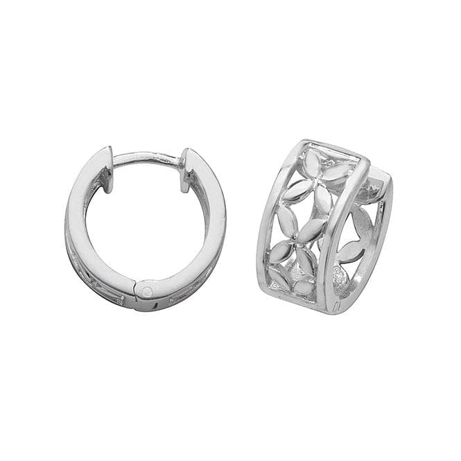 Silver Hinged Earrings G51100Acotis Silver JewelleryTH - G51100