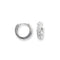 Silver Hinged Zirconia Earrings G5216Acotis Silver JewelleryTH - G5216