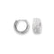 Silver Hinged Zirconia Earrings G5220Acotis Silver JewelleryTH - G5220