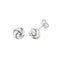 Silver Knot Earrings G5999Acotis Silver JewelleryTH - G5999