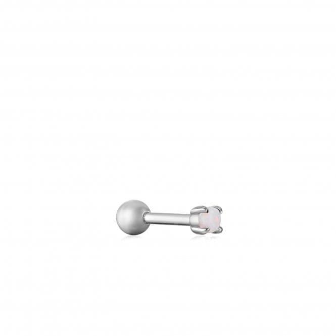 Silver Kyoto Opal Cabochon Single Stud Earring E034 - 01HAnia HaieE034 - 01H