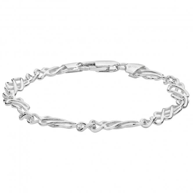 Silver Ladies Celtic Design Bracelet G2131Acotis Silver JewelleryTH - G2131