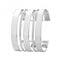 Silver Ladies Cuff Bangle G4429Acotis Silver JewelleryTH - G4429