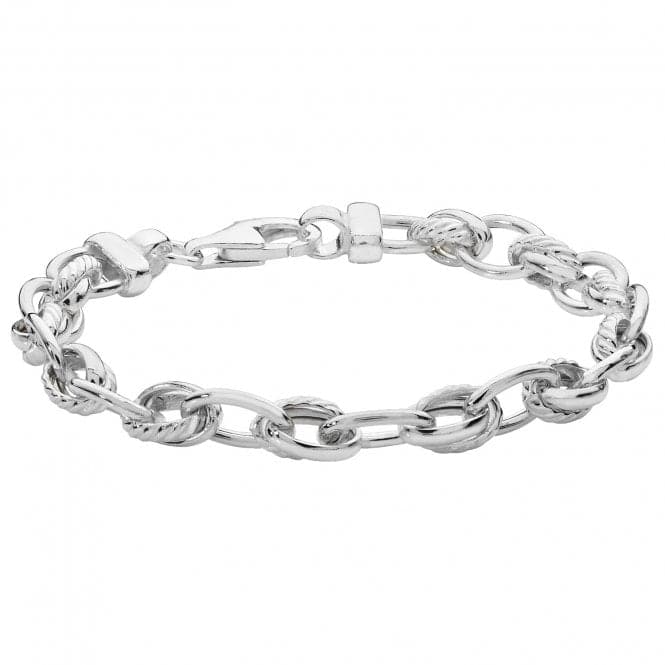 Silver Ladies Fancy Bracelet G2559Acotis Silver JewelleryTH - G2559