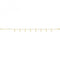 Silver Ladies Gold Plated Bracelet G2695GPAcotis Silver JewelleryTH - G2695GP