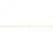 Silver Ladies Gold Plated Star Bracelet G2699GPAcotis Silver JewelleryTH - G2699GP