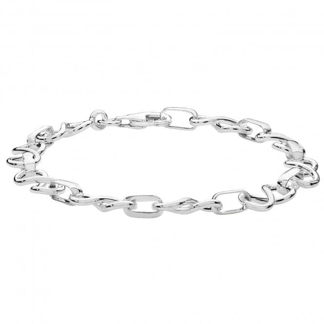 Silver Ladies Infinity Link Bracelet G2642Acotis Silver JewelleryTH - G2642