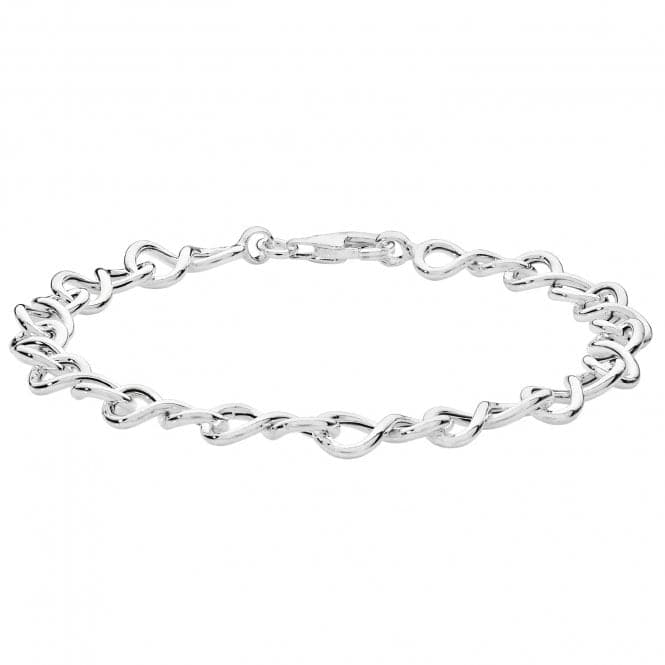 Silver Ladies Infinity Link Bracelet G2644Acotis Silver JewelleryTH - G2644