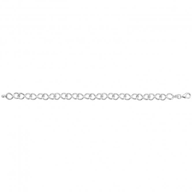 Silver Ladies Infinity Link Bracelet G2644Acotis Silver JewelleryTH - G2644