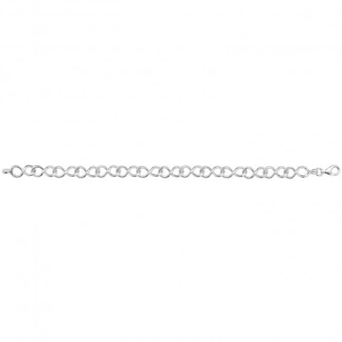 Silver Ladies Infinity Link Bracelet G2644Acotis Silver JewelleryTH - G2644