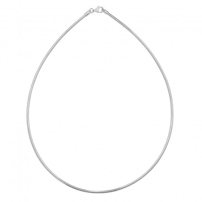 Silver Ladies Omega Necklace G3299Acotis Silver JewelleryG3299/16