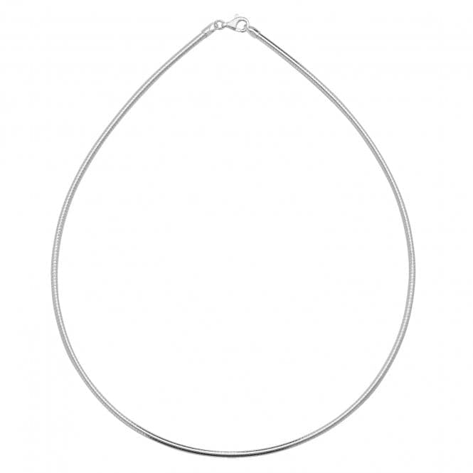 Silver Ladies Omega Necklace G3300Acotis Silver JewelleryTH - G3300