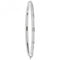 Silver Ladies Oval Plain Hinged Bangle G4278Acotis Silver JewelleryTH - G4278