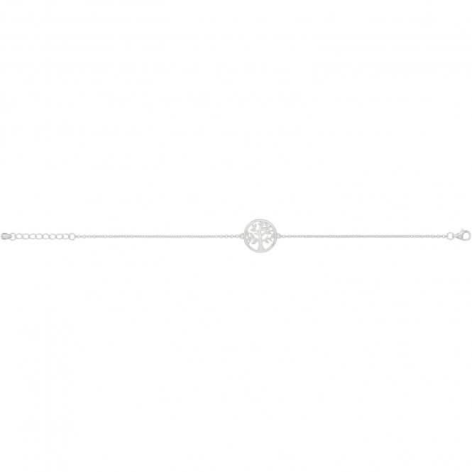 Silver Ladies rhodium Tree Of Life Bracelet G2698Acotis Silver JewelleryTH - G2698