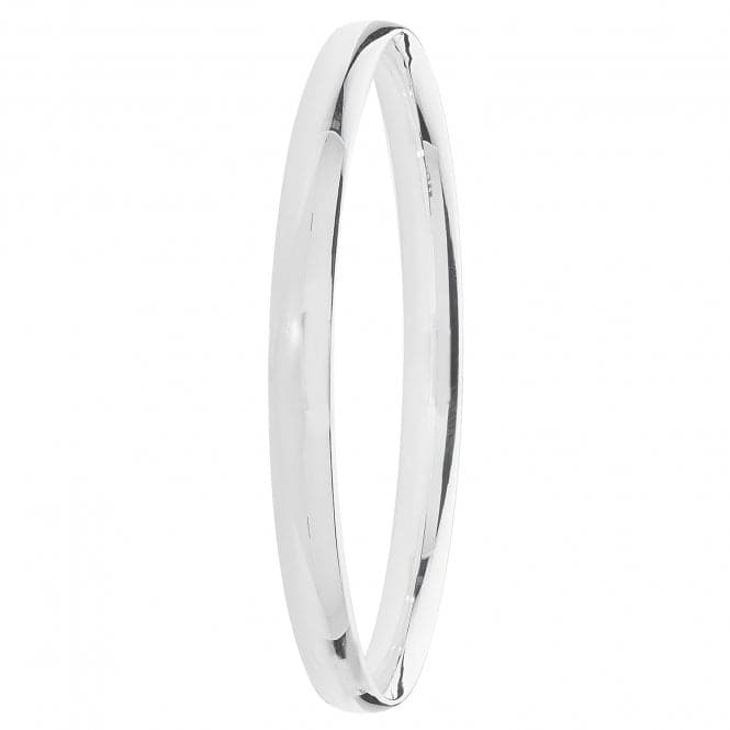 Silver Ladies Round Plain Bangle G4322Acotis Silver JewelleryTH - G4322