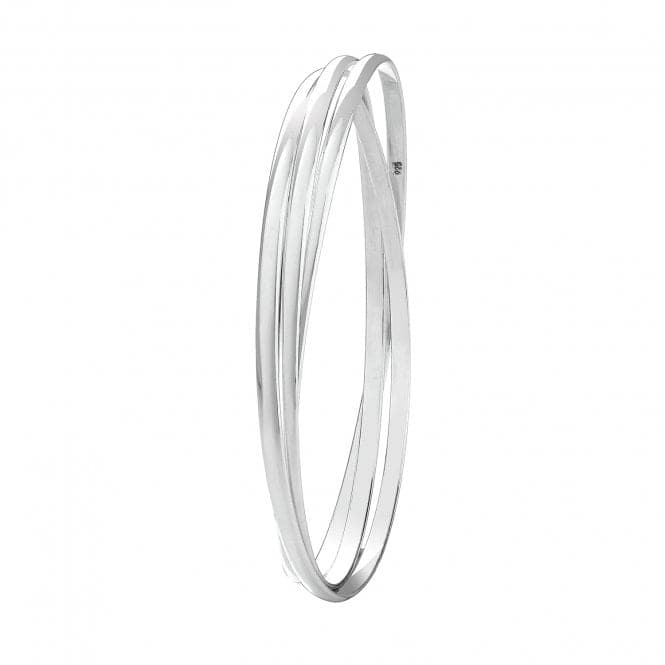 Silver Ladies Russian Bangle G4423Acotis Silver JewelleryTH - G4423