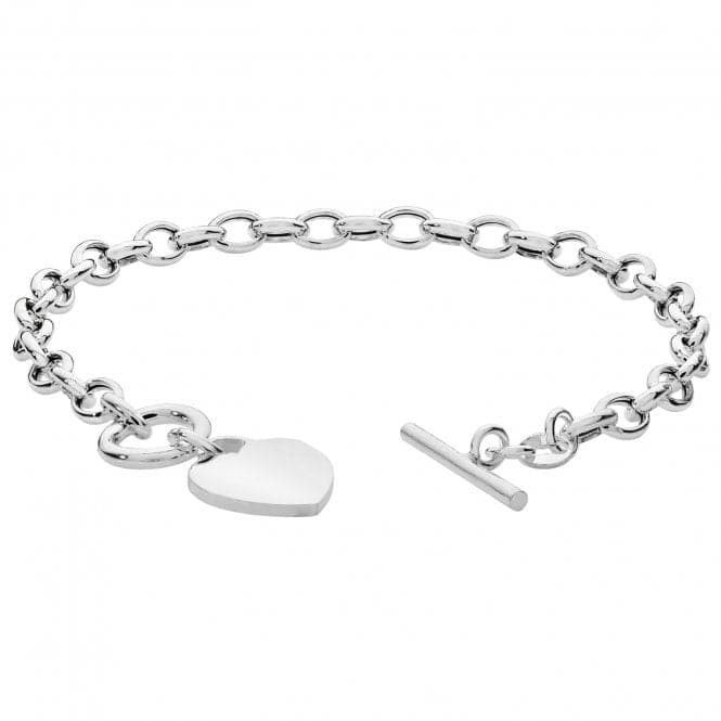 Silver Ladies T - Bar Bracelet G3116BAcotis Silver JewelleryTH - G3116B