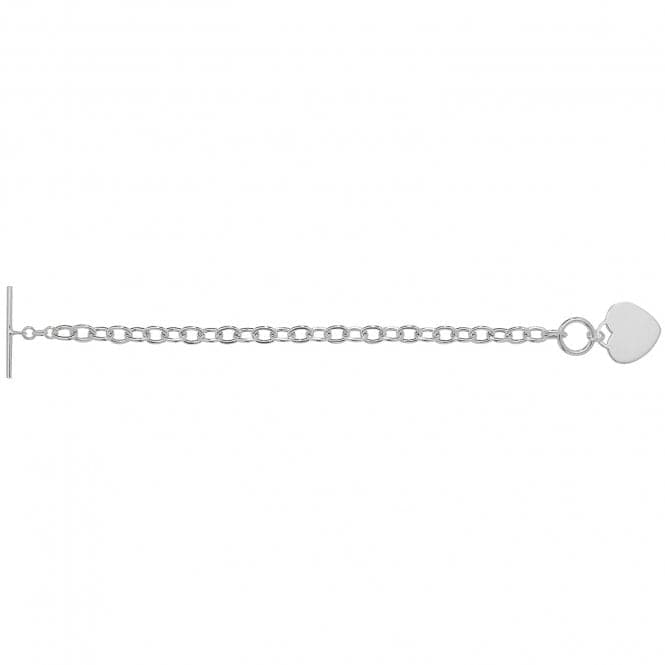 Silver Ladies T - Bar Bracelet G3117BAcotis Silver JewelleryTH - G3117B