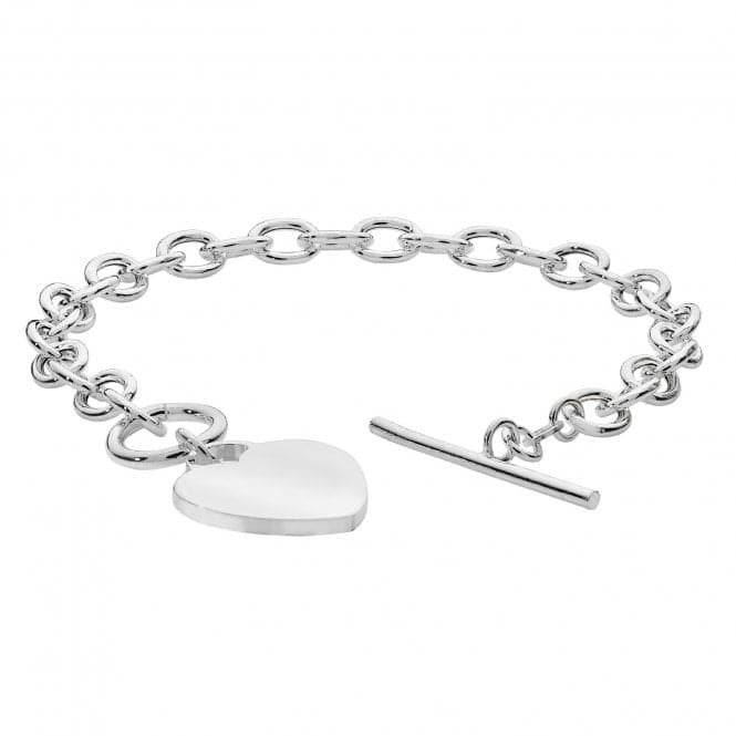 Silver Ladies T - Bar Bracelet G3117BAcotis Silver JewelleryTH - G3117B