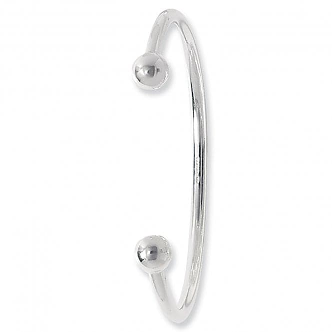 Silver Ladies Torc Bangle G4018Acotis Silver JewelleryTH - G4018