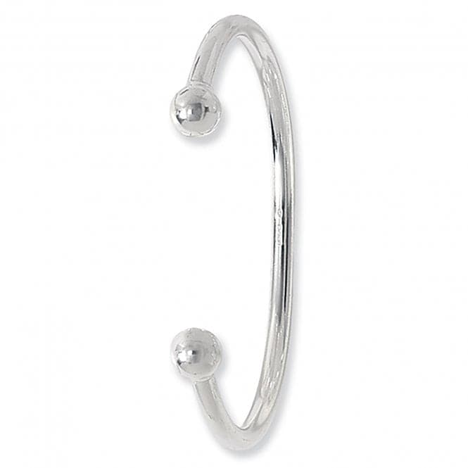 Silver Ladies Torc Bangle G4019Acotis Silver JewelleryTH - G4019