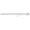 Silver Ladies Victorian Charm Bracelet With Heart Padlock G2339Acotis Silver JewelleryTH - G2339