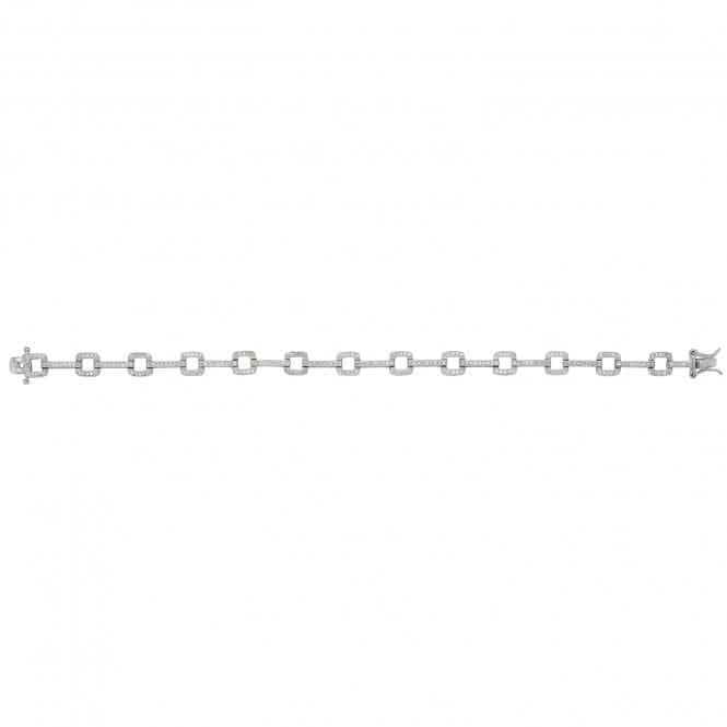 Silver Ladies Zirconia Bracelet G2584Acotis Silver JewelleryTH - G2584