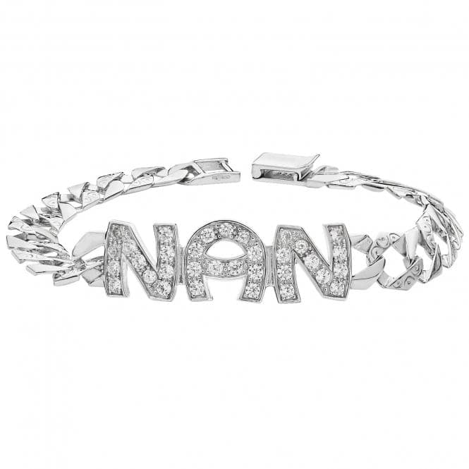 Silver Ladies Zirconia Nan Bracelet G2137Acotis Silver JewelleryTH - G2137