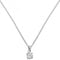 Silver Ladies Zirconia Pendant On Chain G3061CZAcotis Silver JewelleryTH - G3061CZ