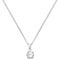 Silver Ladies Zirconia Pendant On Chain G3062CZAcotis Silver JewelleryTH - G3062CZ