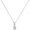 Silver Ladies Zirconia Pendant On Chain G3269Acotis Silver JewelleryTH - G3269