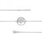 Silver Ladies Zirconia Tree Of Life Bracelet G2676Acotis Silver JewelleryTH - G2676