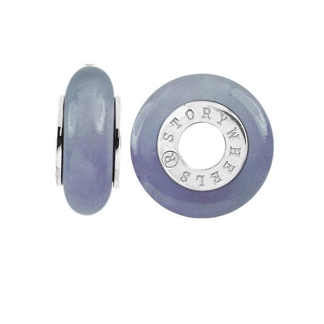 Silver & Lavender Jade Charm S377GRAStorywheelsS377GRA