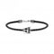 Silver Leather Zirconia Black Skull Bracelet A2014 - 805 - 11Thomas Sabo Sterling SilverA2014 - 805 - 11 - L17