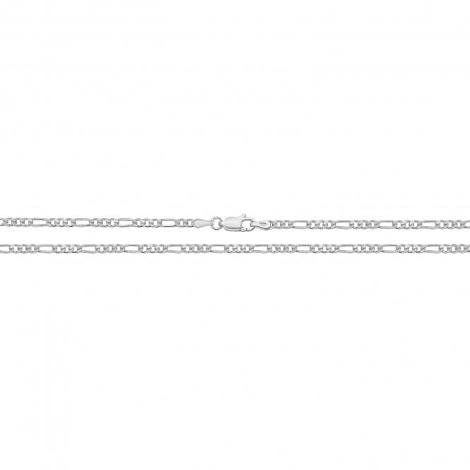 Silver Light Figaro Chain G1143Acotis Silver JewelleryG1143/10