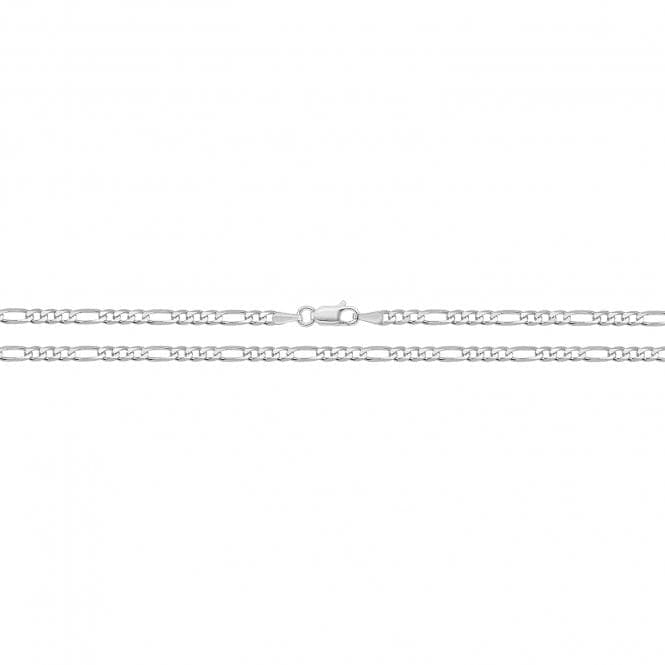 Silver Light Figaro Chain G1144Acotis Silver JewelleryG1144/07