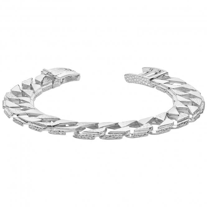 Silver Men's Cast Bracelet G2198Acotis Silver JewelleryTH - G2198