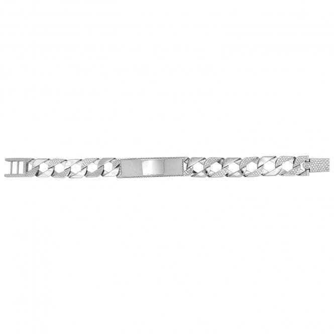 Silver Men's Cast Id Bracelet G2485Acotis Silver JewelleryTH - G2485