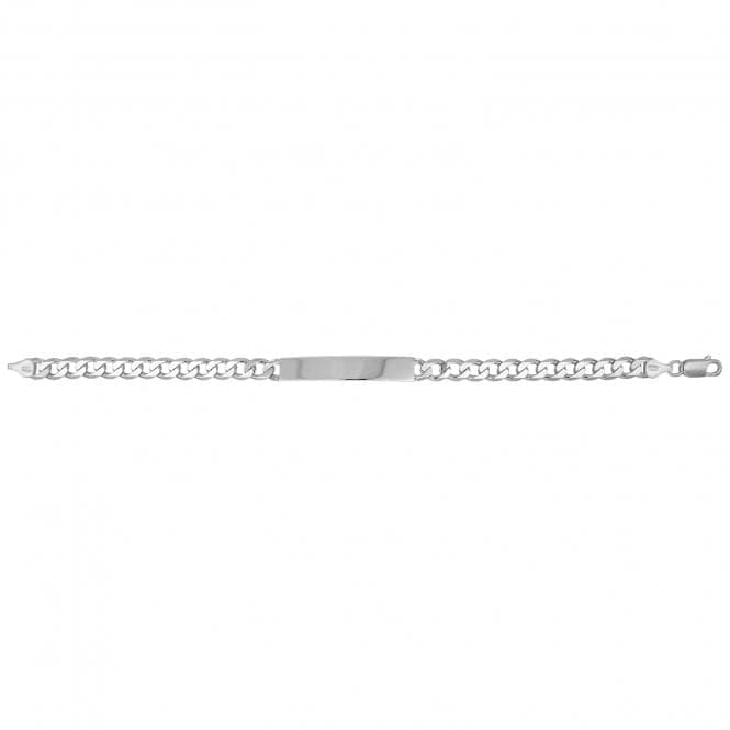 Silver Men's Curb Id Bracelet G2477Acotis Silver JewelleryTH - G2477