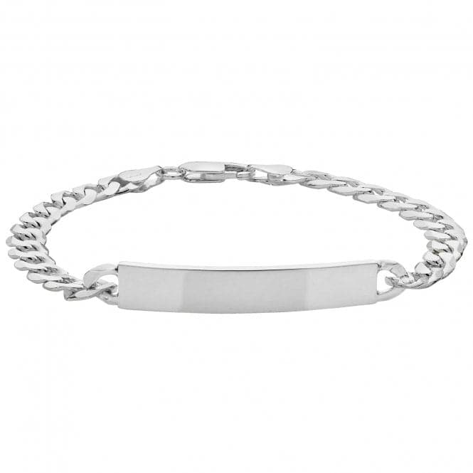 Silver Men's Curb Id Bracelet G2477Acotis Silver JewelleryTH - G2477