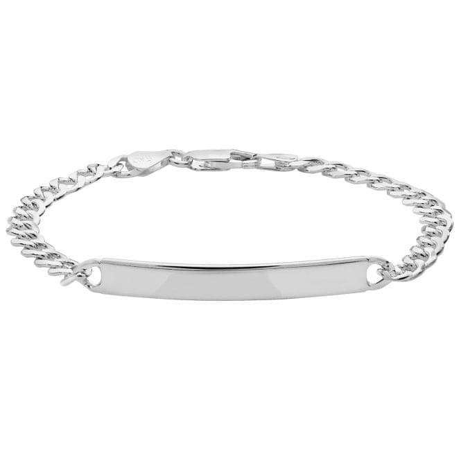 Silver Men's Curb Id Bracelet G2567Acotis Silver JewelleryTH - G2567