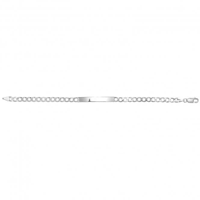 Silver Men's Curb Id Bracelet G2567Acotis Silver JewelleryTH - G2567